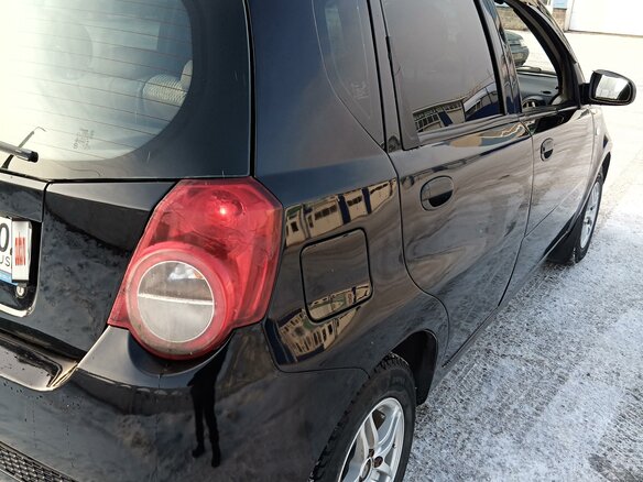 2009 Chevrolet Aveo I Рестайлинг, чёрный, 380000 рублей - вид 8