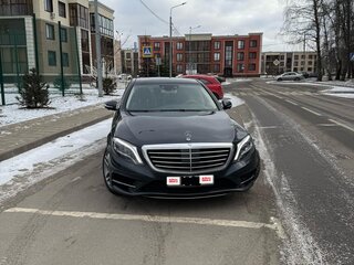 2015 Mercedes-Benz S-Класс 500 Long VI (W222, C217), чёрный, 3650000 рублей, вид 1