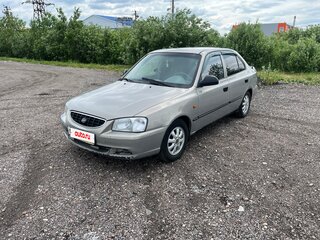 2008 Hyundai Accent ТагАЗ II, бежевый, 250000 рублей, вид 1