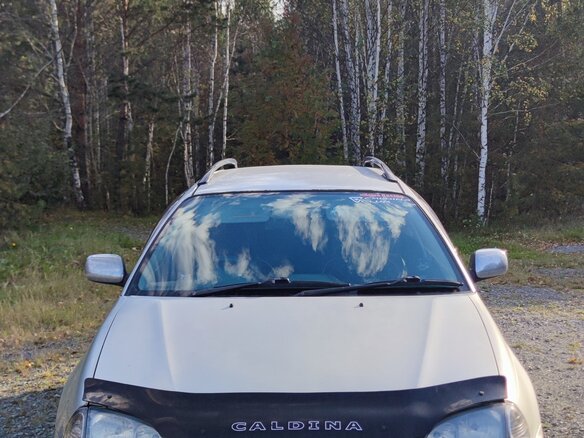 2001 Toyota Caldina II Рестайлинг, серебристый - вид 19