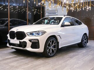 2021 BMW X6 40i III (G06), белый, 7295000 рублей, вид 1