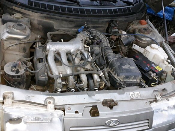 2001 Lada (ВАЗ) 2111, серебристый, 70500 рублей - вид 6