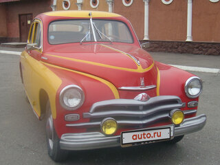 1953 ГАЗ М-20 «Победа», красный, 2000000 рублей, вид 2