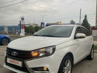 2018 Lada (ВАЗ) Vesta SW I, белый, 1150000 рублей, вид 1