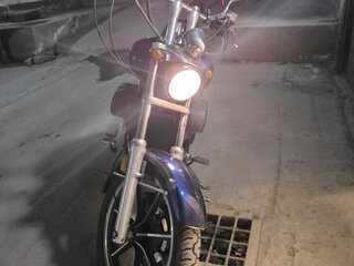 1995 Kawasaki VN1500 Vulcan, синий, 300000 рублей, вид 3