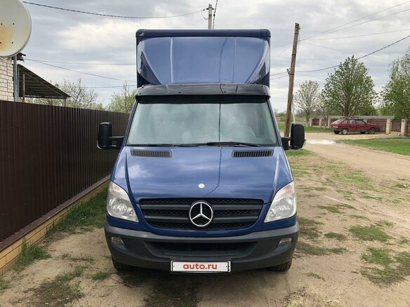 2009 Mercedes-Benz Sprinter, синий, 1800000 рублей