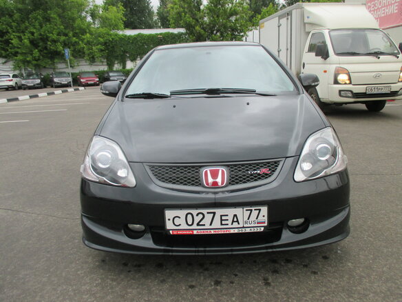 2005 Honda Civic Type R VII Рестайлинг, чёрный - вид 2
