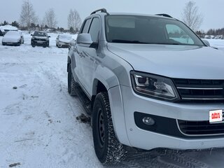 2013 Volkswagen Amarok Double Cab full-time I, серебристый, 1900000 рублей, вид 5