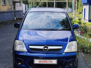 2007 Opel Meriva A Рестайлинг, синий, 350000 рублей, вид 3
