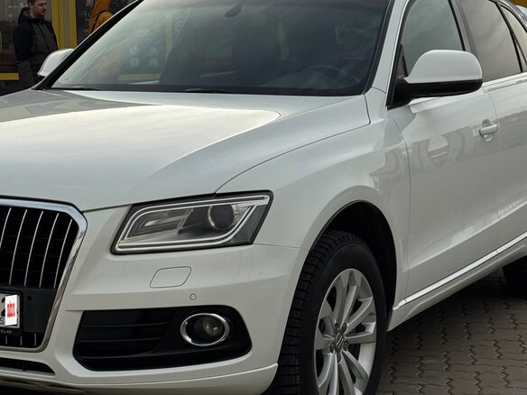 2013 Audi Q5 I (8R) Рестайлинг, белый, 1850000 рублей