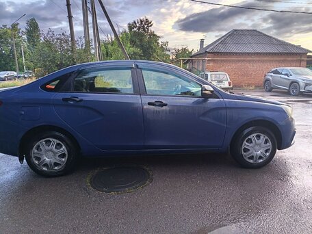 2016 Lada (ВАЗ) Vesta I, синий, 700000 рублей, вид 2