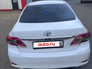 2011 Toyota Corolla X (E140, E150) Рестайлинг, белый, 720000 рублей, вид 4