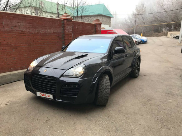 2003 Porsche Cayenne S I (955), чёрный - вид 1
