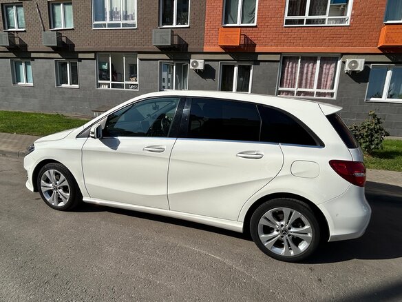 2018 Mercedes-Benz B-Класс 180 II (W246) Рестайлинг, белый, 1800000 рублей - вид 8