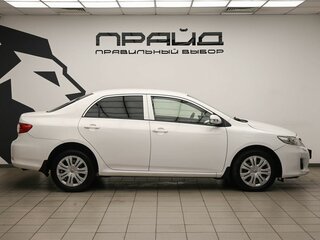 2010 Toyota Corolla X (E140, E150) Рестайлинг, белый, 999000 рублей, вид 5