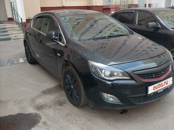 2010 Opel Astra J, чёрный, 630000 рублей - вид 1