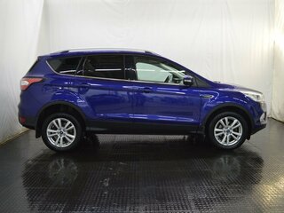2019 Ford Kuga II Рестайлинг, синий, 1515000 рублей, вид 4