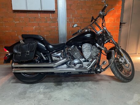 2003 Yamaha XVS1100, чёрный, 530000 рублей, вид 2