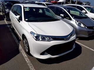 2017 Toyota Corolla Fielder XI (E160, E170, E180) Рестайлинг 1, белый, 1600000 рублей, вид 5