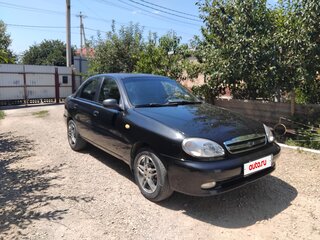 2007 Chevrolet Lanos I, чёрный, 250000 рублей, вид 1