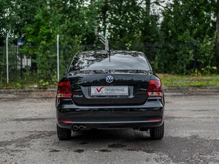 2019 Volkswagen Polo V Рестайлинг, чёрный, 1179000 рублей, вид 4