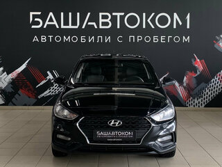 2018 Hyundai Solaris II, чёрный, 1245000 рублей, вид 2