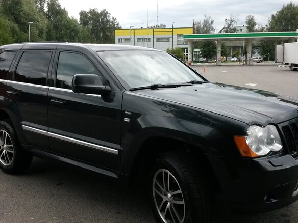 2009 Jeep Grand Cherokee III (WK), серый - вид 2