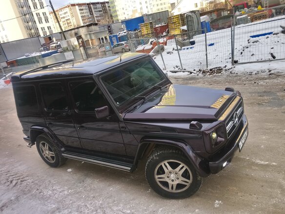 2000 Mercedes-Benz G-Класс 500 II (W463), коричневый - вид 13