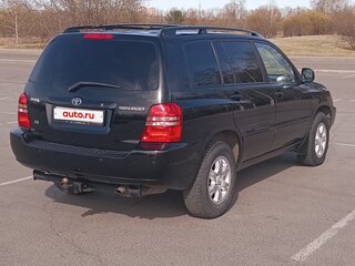 2003 Toyota Highlander I (XU20), чёрный, 1050000 рублей, вид 4