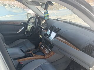2002 BMW X5 3.0i I (E53), серебристый, 750000 рублей, вид 3