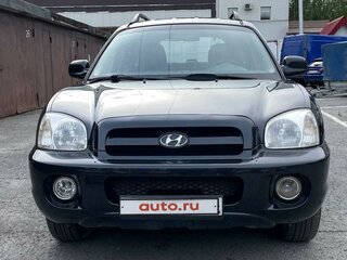 2008 Hyundai Santa Fe Classic Classic, чёрный, 890000 рублей, вид 1