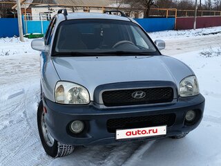 2002 Hyundai Santa Fe I, серебристый, 900000 рублей, вид 3