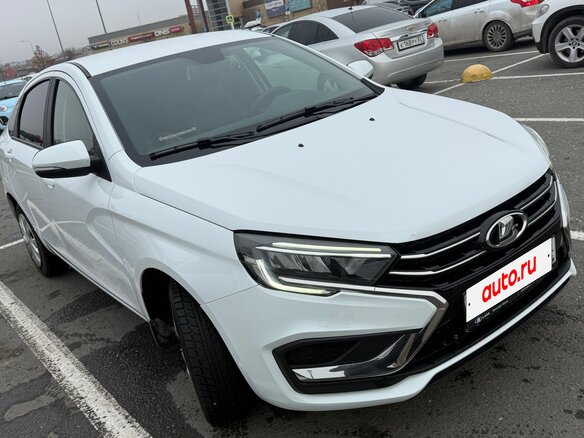 2023 Lada (ВАЗ) Vesta I Рестайлинг (NG), белый, 1350000 рублей - вид 16