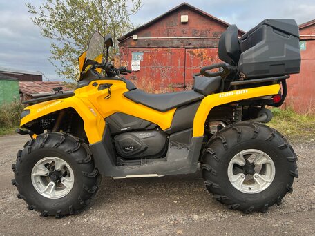 2014 BRP Can-Am Outlander 500, жёлтый, 850000 рублей, вид 4