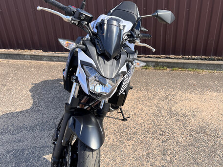 2019 Kawasaki Z 650, белый, 683339 рублей, вид 4
