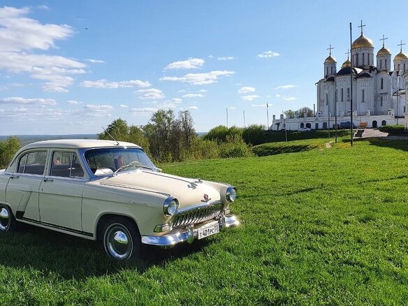 1961 ГАЗ 21 «Волга» 21В, бежевый - вид 1