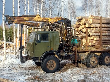 1990 КамАЗ 4310, зелёный, 1150000 рублей, вид 5