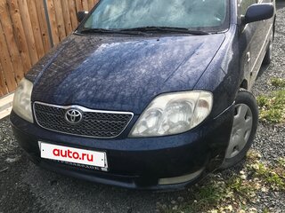 2003 Toyota Corolla IX (E120, E130), синий, 495000 рублей, вид 1