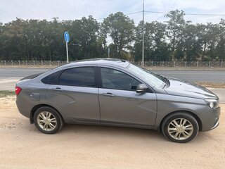 2015 Lada (ВАЗ) Vesta I, серый, 690000 рублей, вид 3