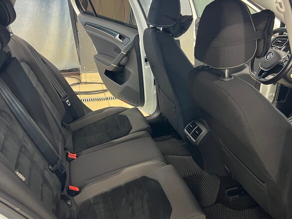 2013 Volkswagen Golf VII, белый - вид 8