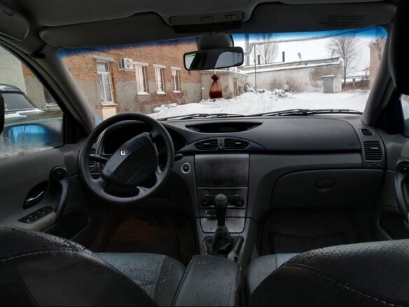 2003 Renault Laguna II, серый, 400000 рублей - вид 6