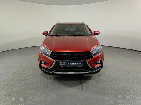 2021 Lada (ВАЗ) Vesta SW Cross I, красный, 1101333 рублей, вид 2