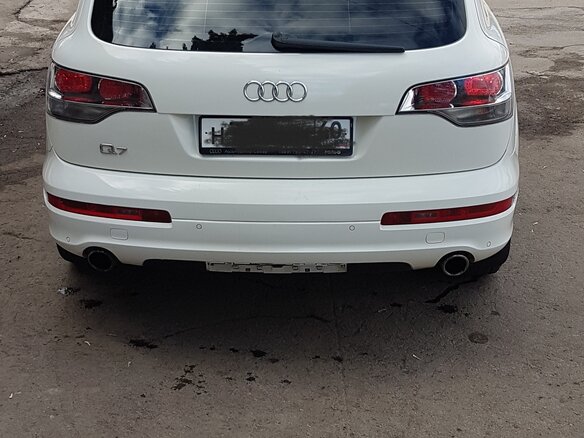 2008 Audi Q7 I (4L), белый - вид 4