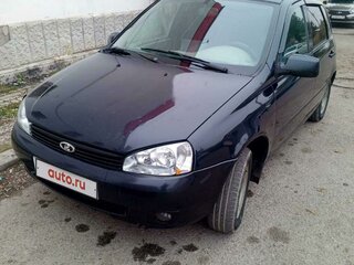 2009 Lada (ВАЗ) Kalina I, чёрный, 360000 рублей, вид 1