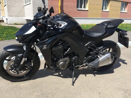 2014 Kawasaki Z 1000, чёрный, 1000000 рублей, вид 1