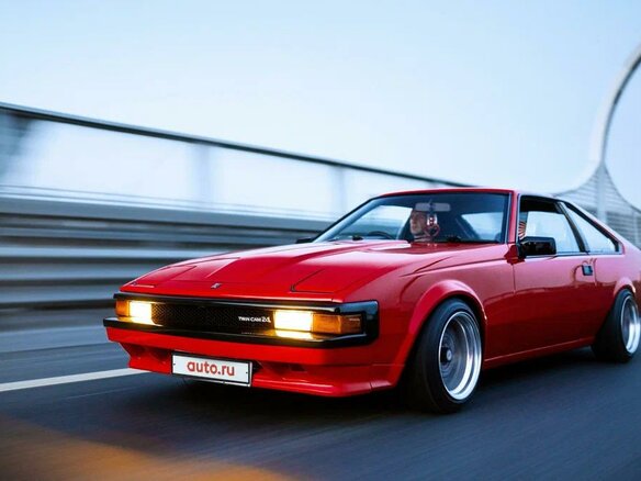 1985 Toyota Celica XX III (A60), красный - вид 3