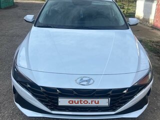 2021 Hyundai Elantra VII (CN7), белый, 2600000 рублей, вид 1