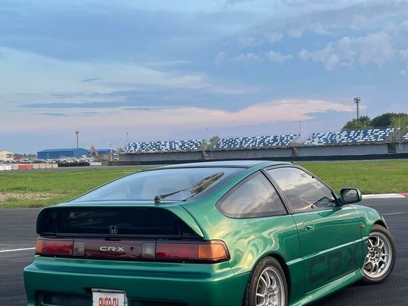 1992 Honda CR-X II, зелёный, 1790000 рублей - вид 10