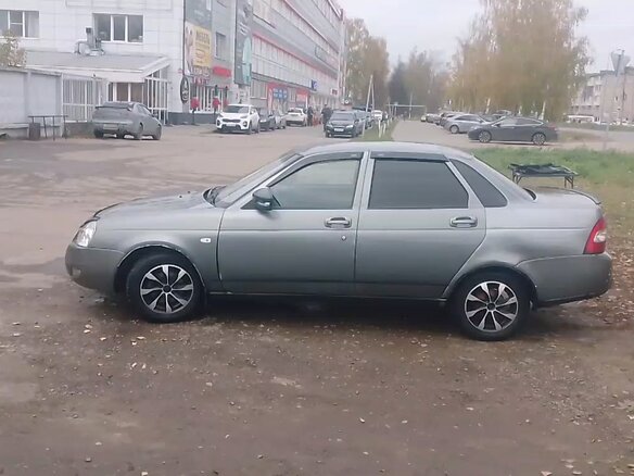 2008 Lada (ВАЗ) Priora I, серый, 380000 рублей - вид 14