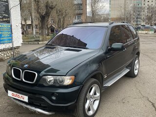 2002 BMW X5 3.0d I (E53), зелёный, 1000000 рублей, вид 4